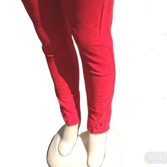 Red Brazillan Style Jeans - Picture 3 of 7